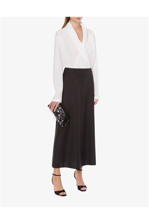 Camicia cropped in cotone bianco ALBERTA FERRETTI | A020666280001
